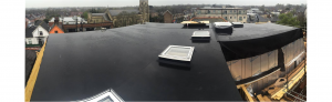 Commercial Flat Roofing with Firestone EPDM